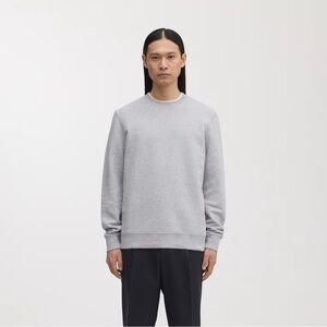 Asket 'The Sweatshirt' Men's Medium Reg, Organic Cotton Crewneck, Melange Grey